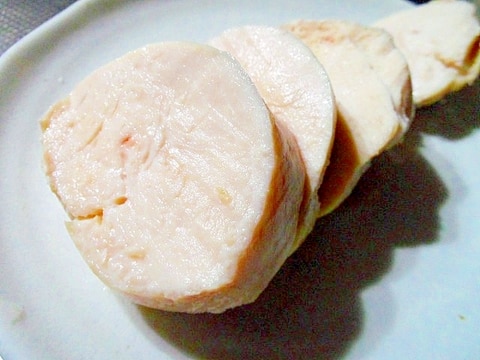 熱湯につけておくだけ　☆　鶏むね肉で　鶏ハム